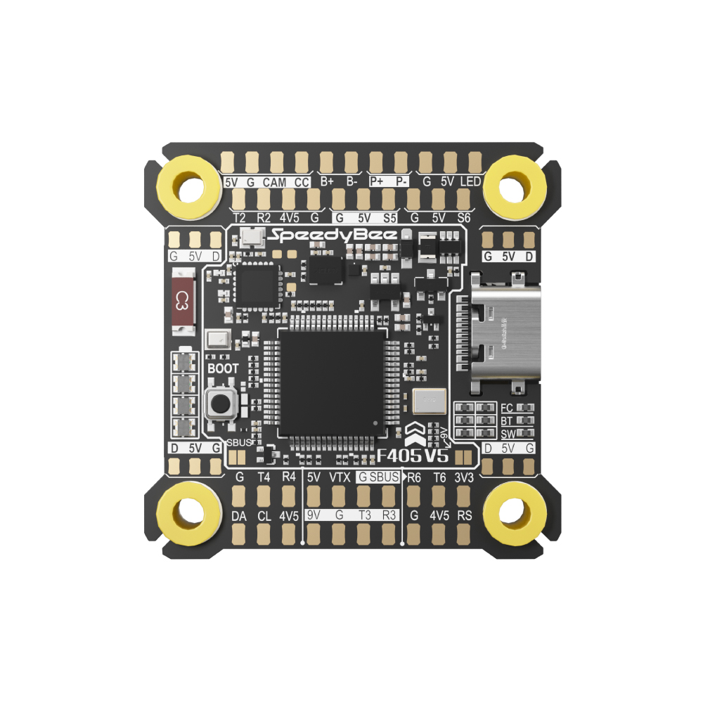 SpeedyBee F405 V5 Stack F405 V - огляд і ціна Foxeer Reaper F4 128K 65A Esc